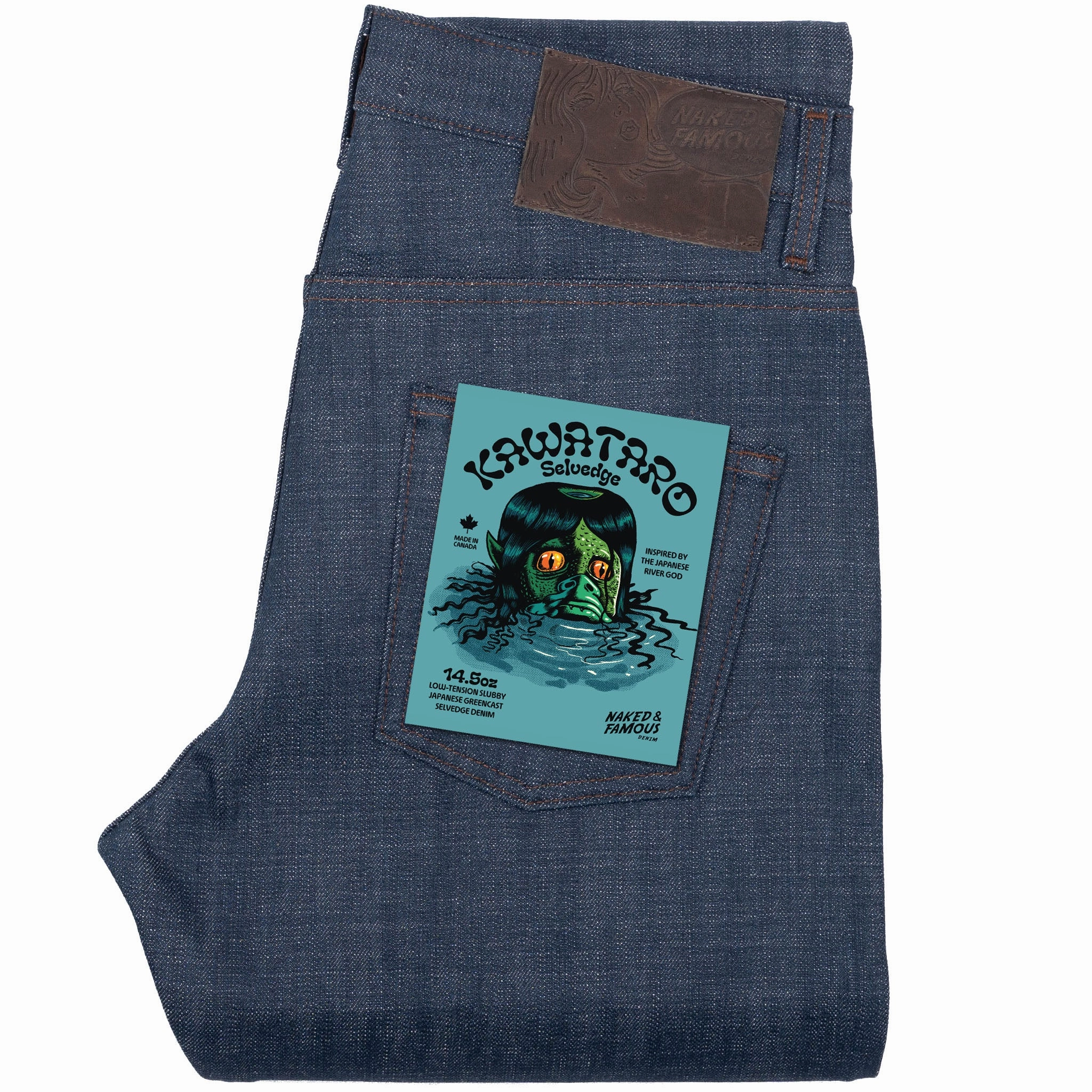 Easy Guy - Kawataro Selvedge - Indigo Elegant Urban Explorer Athlete Fit