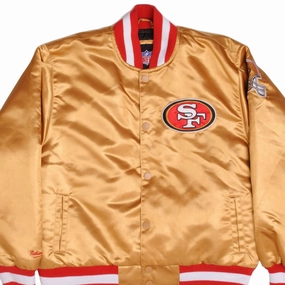 VINTAGE NFL SAN FRANCISCO 49ERS BOMBER JACKET SIZE XL Chill Weather