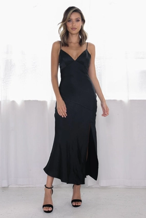 Zelda Dress - Black Everyday Comfort Calm Style