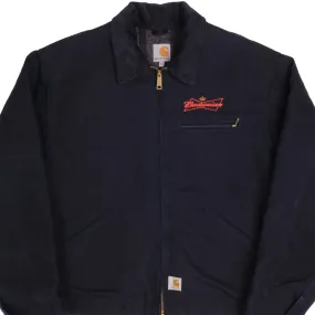 Vegan Option Glamour VINTAGE CARHARTT DETROIT BUDWEISER BLANKET LINED JACKET 1990S XL MADE USA
