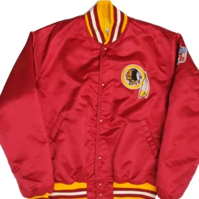 VINTAGE NFL WASHINGTON REDSKINS SATIN STARTER PROLINE JACKET 90S LARGE MADE USA Compact Packable