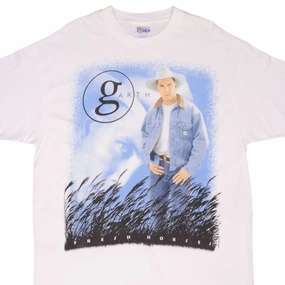 Quick-Drying Shirt VINTAGE GARTH BROOKS FRESH HORSES WORLD TOUR 1996 TEE SHIRT SIZE XL