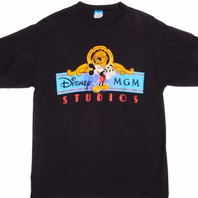 Lightweight Wear VINTAGE DISNEY MGM STUDIOS TEE SHIRT 1987 SIZE LARGE MADE IN USA