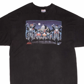 Soft and durable VINTAGE BIKER EASY RIDERS POW MIA TEE SHIRT 1999 SIZE 2XL