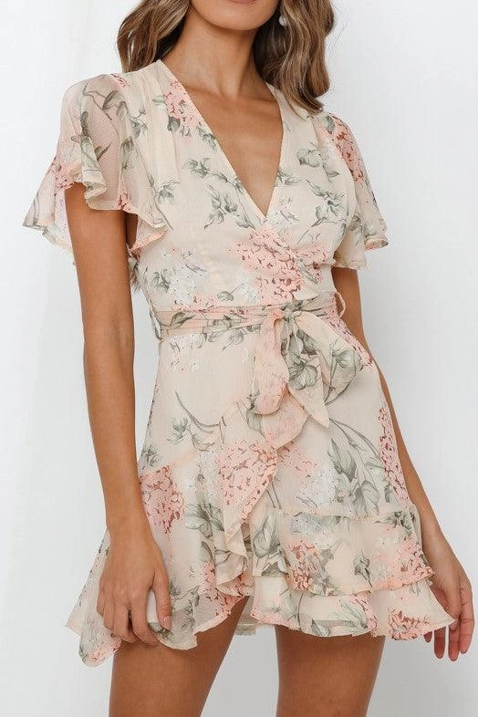 Slim Touch Spring Beginnings Dress - Floral