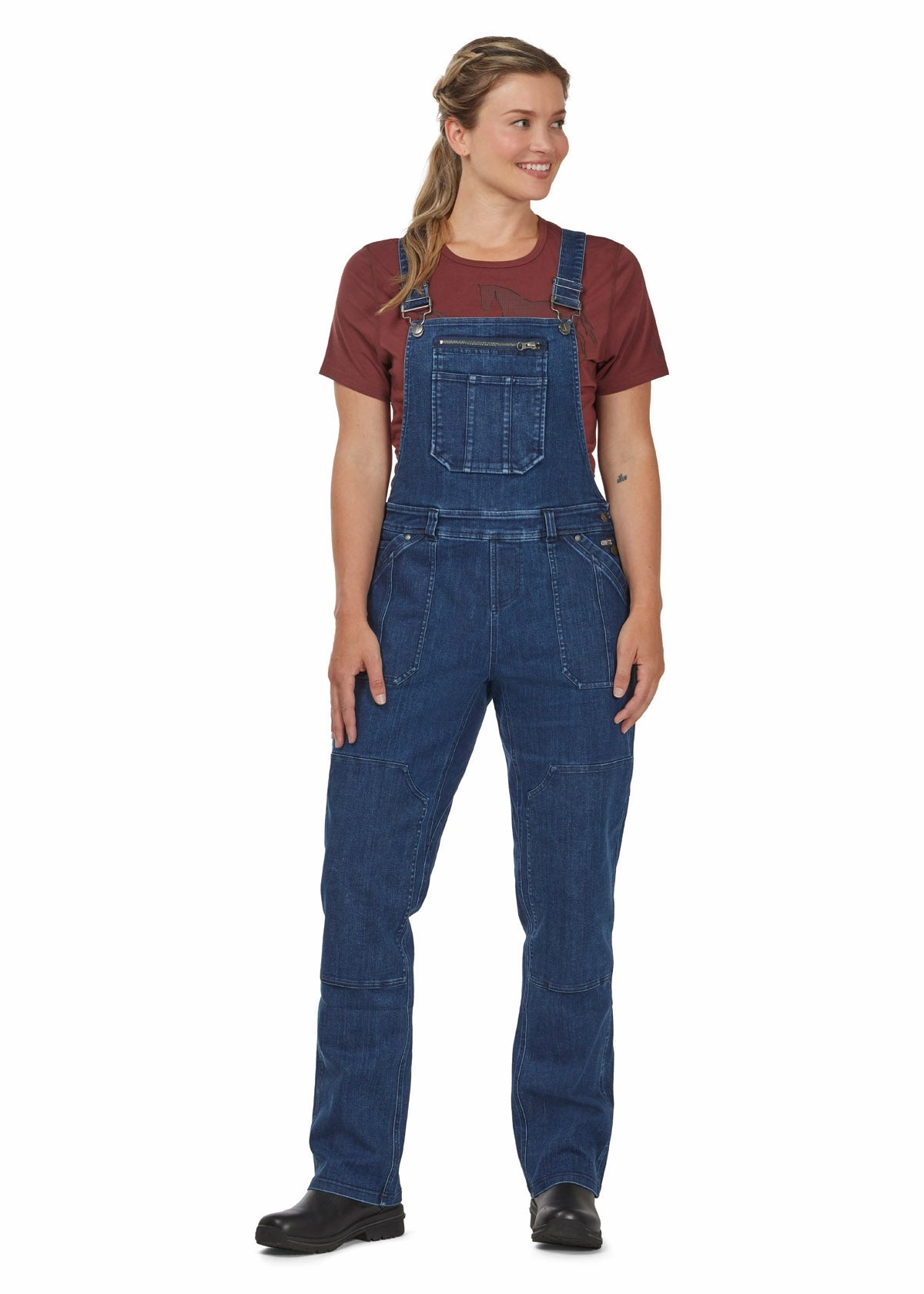 Stable Hand Stretch Denim Barn Overalls Fashionable Wear