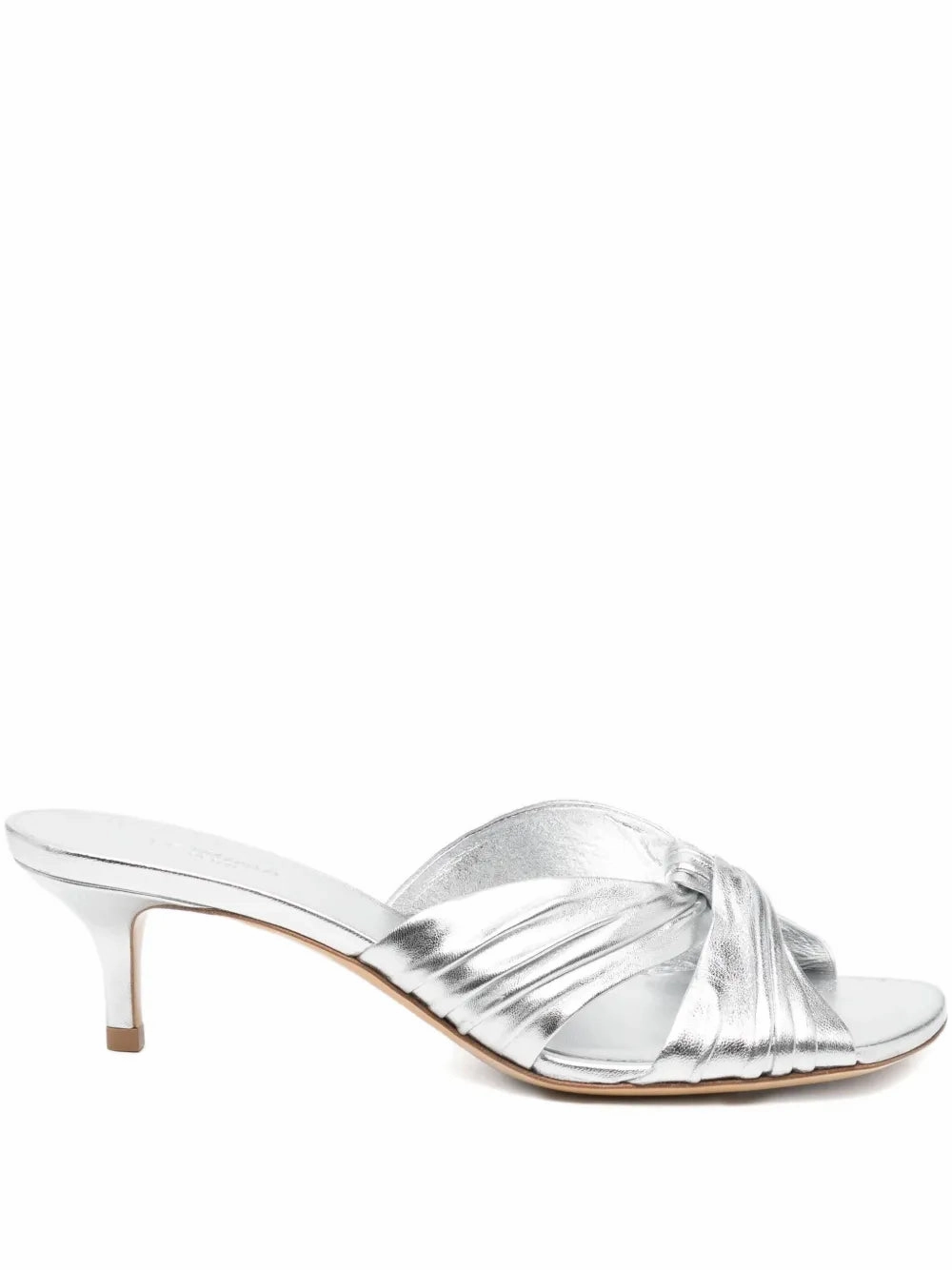 Walking Step Out Antonia Kitten Heel in Silver