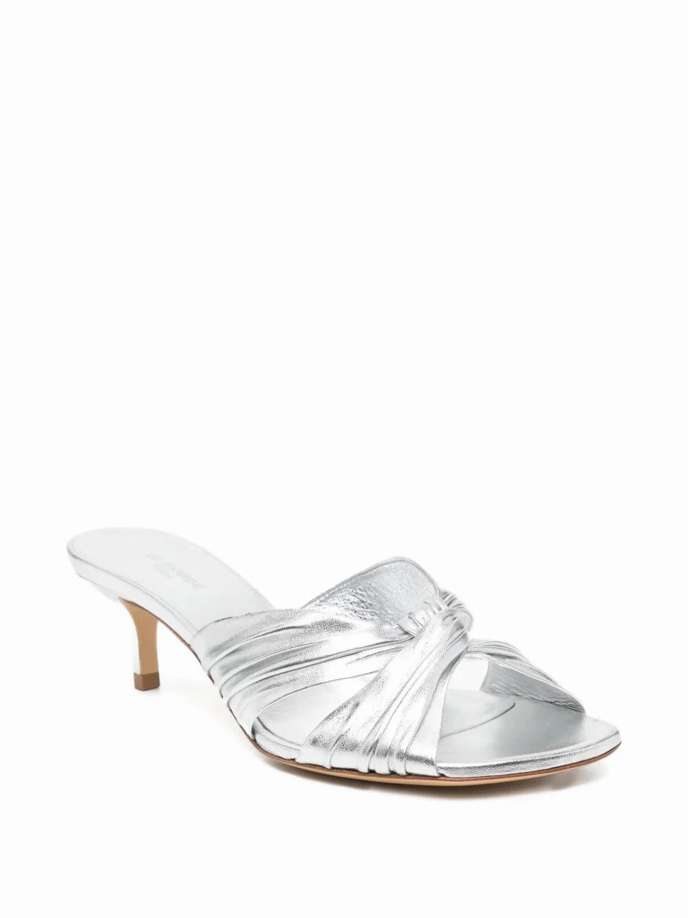 Flexible Design Antonia Kitten Heel in Silver