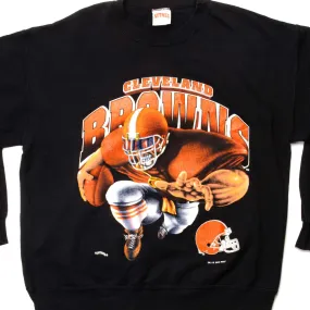 product beach style charm Removable VINTAGE NFL CLEVELAND BROWNS SWEATSHIRT 1994 SIZE LARGE MADE IN USA