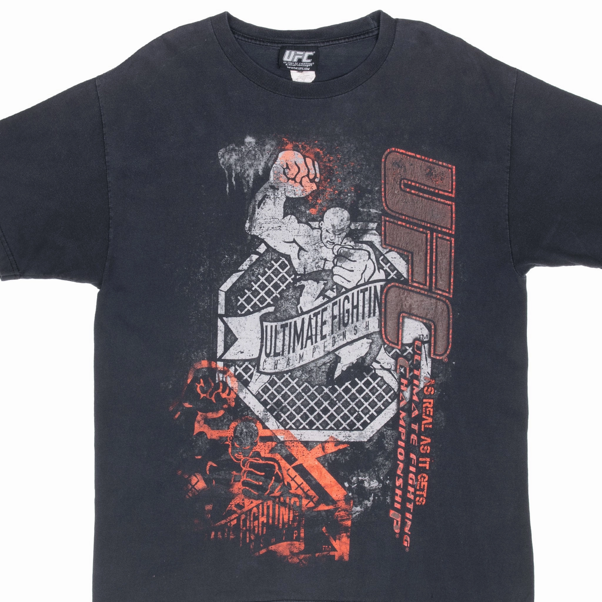 VINTAGE UFC ULTIMATE FIGHTING CHAMPIONSHIP TEE SHIRT 2000S LARGE Fresh Vibes Classic Layering