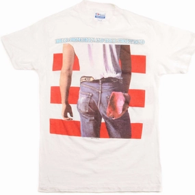 VINTAGE BRUCE SPRINGSTEEN AND THE E STREET BAND TEE SHIRT 1984 SIZE XS MADE IN USA Urban Comfort