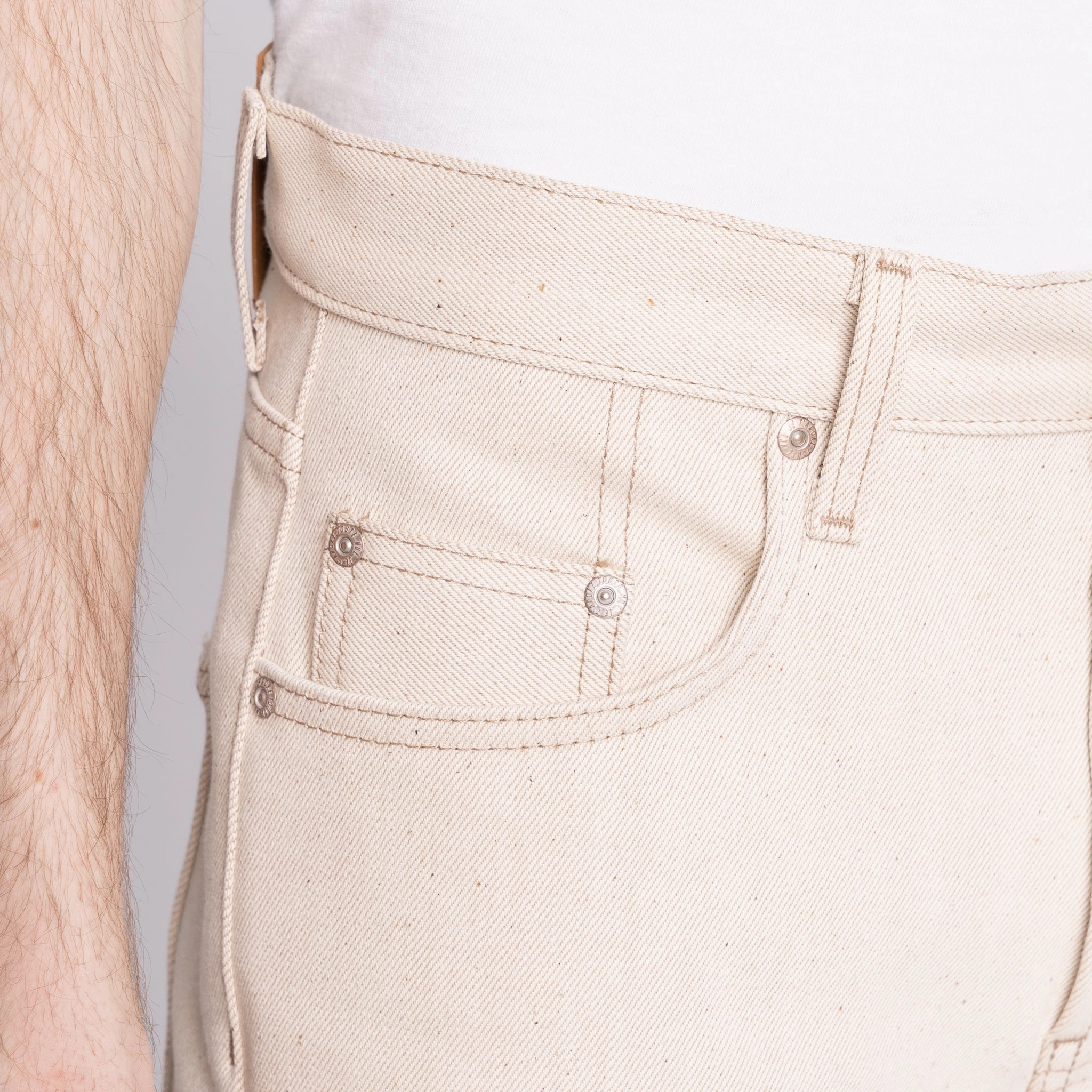 Strong Guy - All Natural Ecru Foxfibre? Selvedge Odor Control Coating