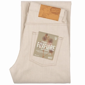 Strong Guy - All Natural Ecru Foxfibre? Selvedge Weekend Style Rainy Day