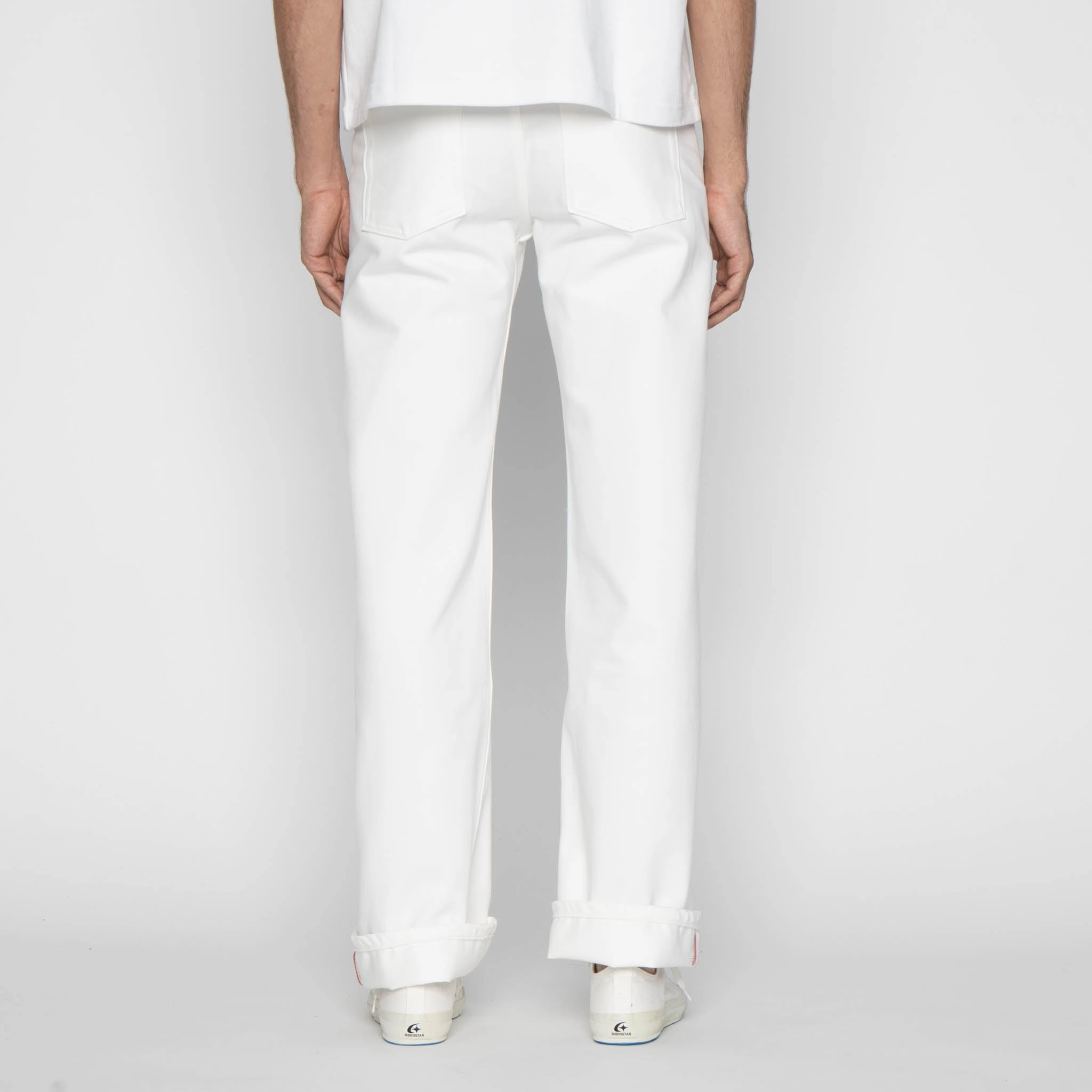 Clean Finish Minimal Fading Strong Guy - Iceberg Selvedge