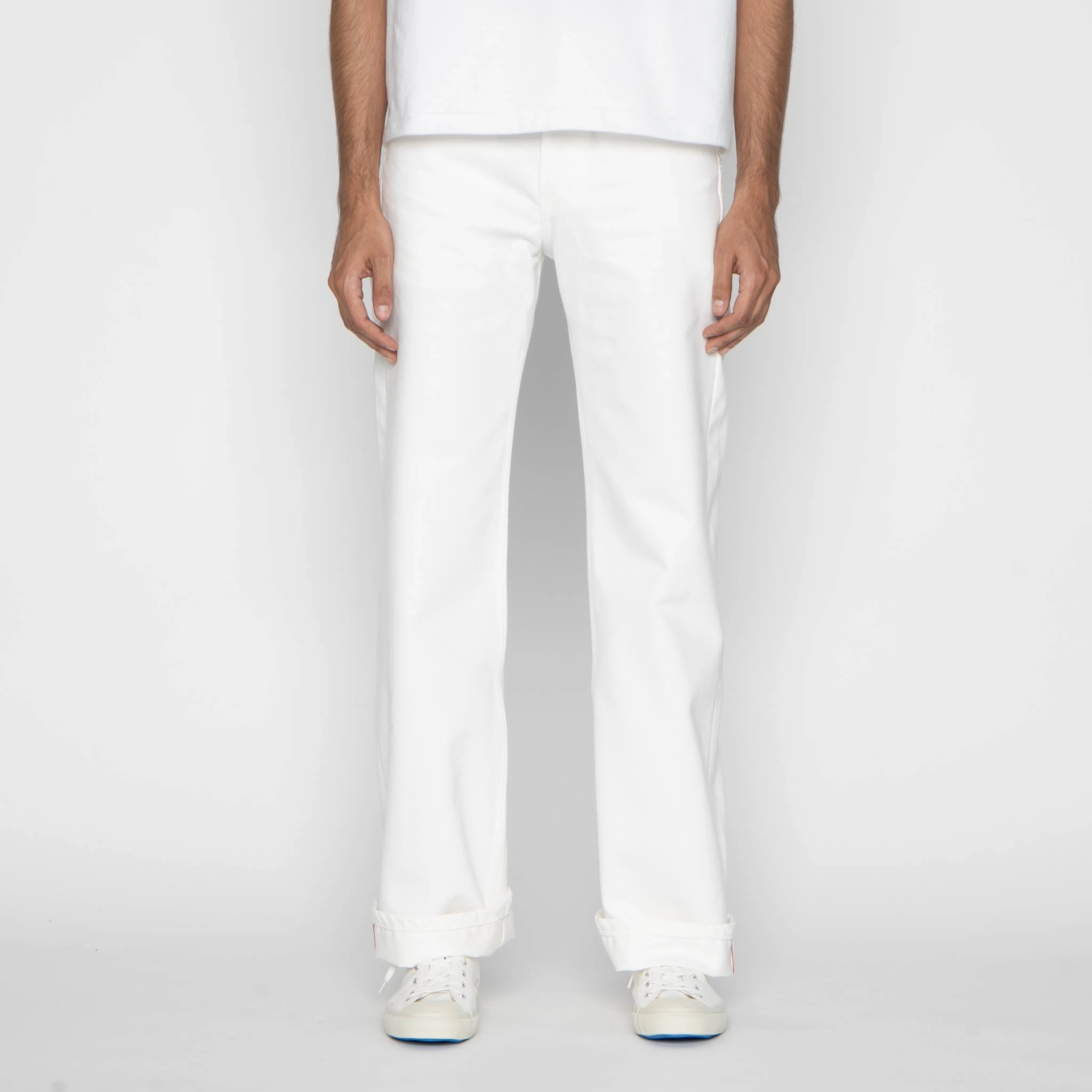 Street Vibe Comfortable Appearance Strong Guy - Iceberg Selvedge