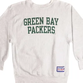 Cozy Design VINTAGE NFL GREEN BAY PACKERS CHAMPION REVERSE WEAVE SWEATSHIRT 1994 SIZE LARGE