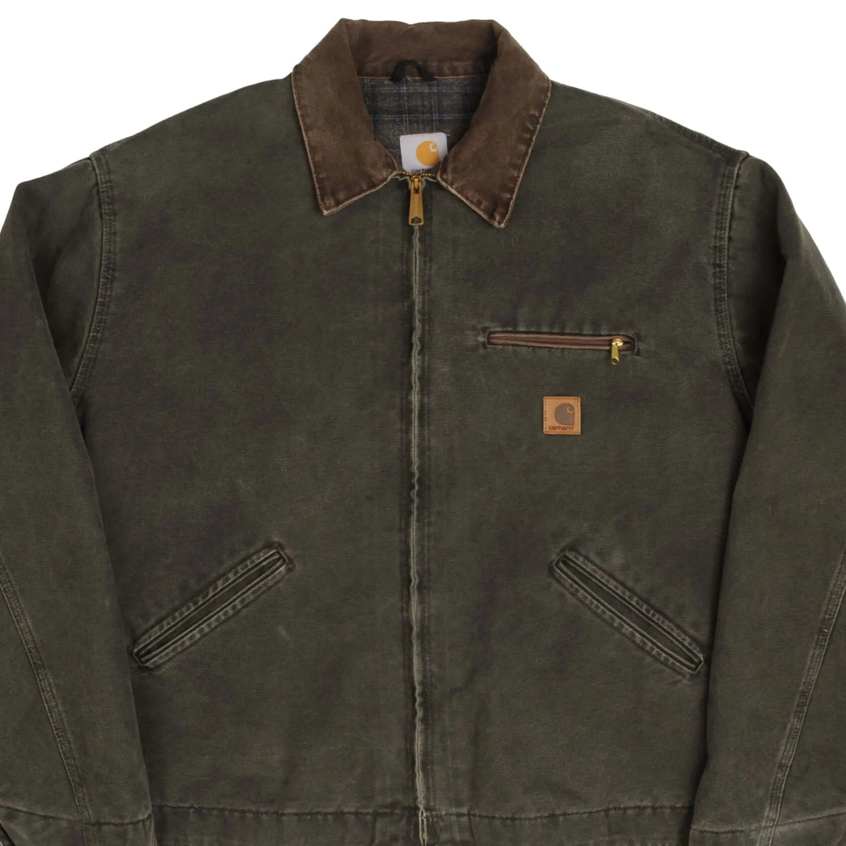 MultiPocketDesign VINTAGE CARHARTT DETROIT STYLE WORKER JACKET 1990S J97MOS XL MADE USA