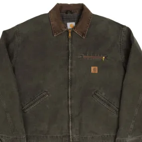 MultiPocketDesign VINTAGE CARHARTT DETROIT STYLE WORKER JACKET 1990S J97MOS XL MADE USA