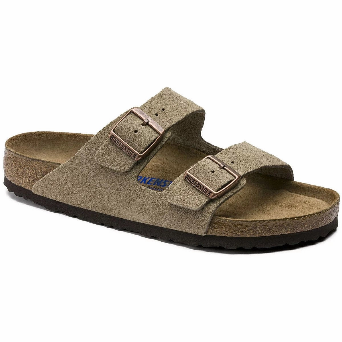 Quick Dry Lining Bead Edge Arizona Soft Footbed Suede Leather - Narrow