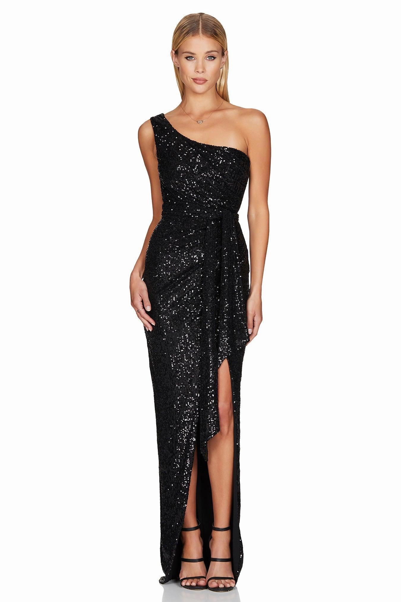 Nookie Palazzo Gown - Black Pure Motion Soft Motion