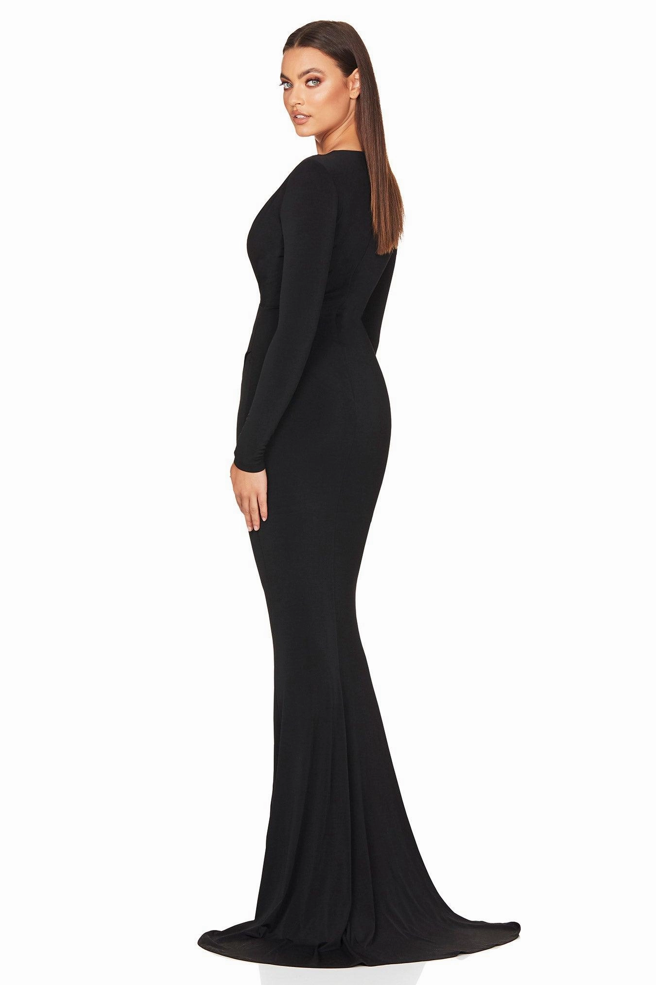 Chic Balance Nookie Farrah Gown - Black