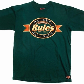 Stylish piece Ultimate Wear VINTAGE HARLEY DAVIDSON TEE SHIRT BY HOLOUBEK 1991 SIZE L MADE IN USA