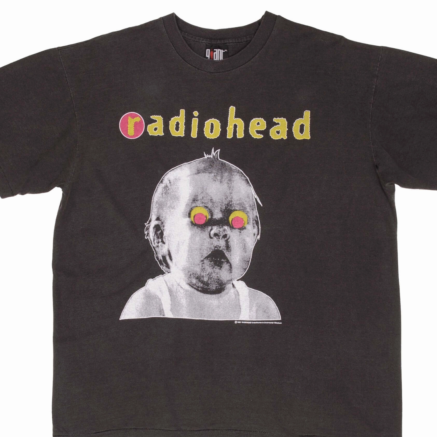 Vegan BOOTLEG TEE SHIRT RADIOHEAD PABLO HONEY TOUR 1993 SIZE XL SINGLE STITCH
