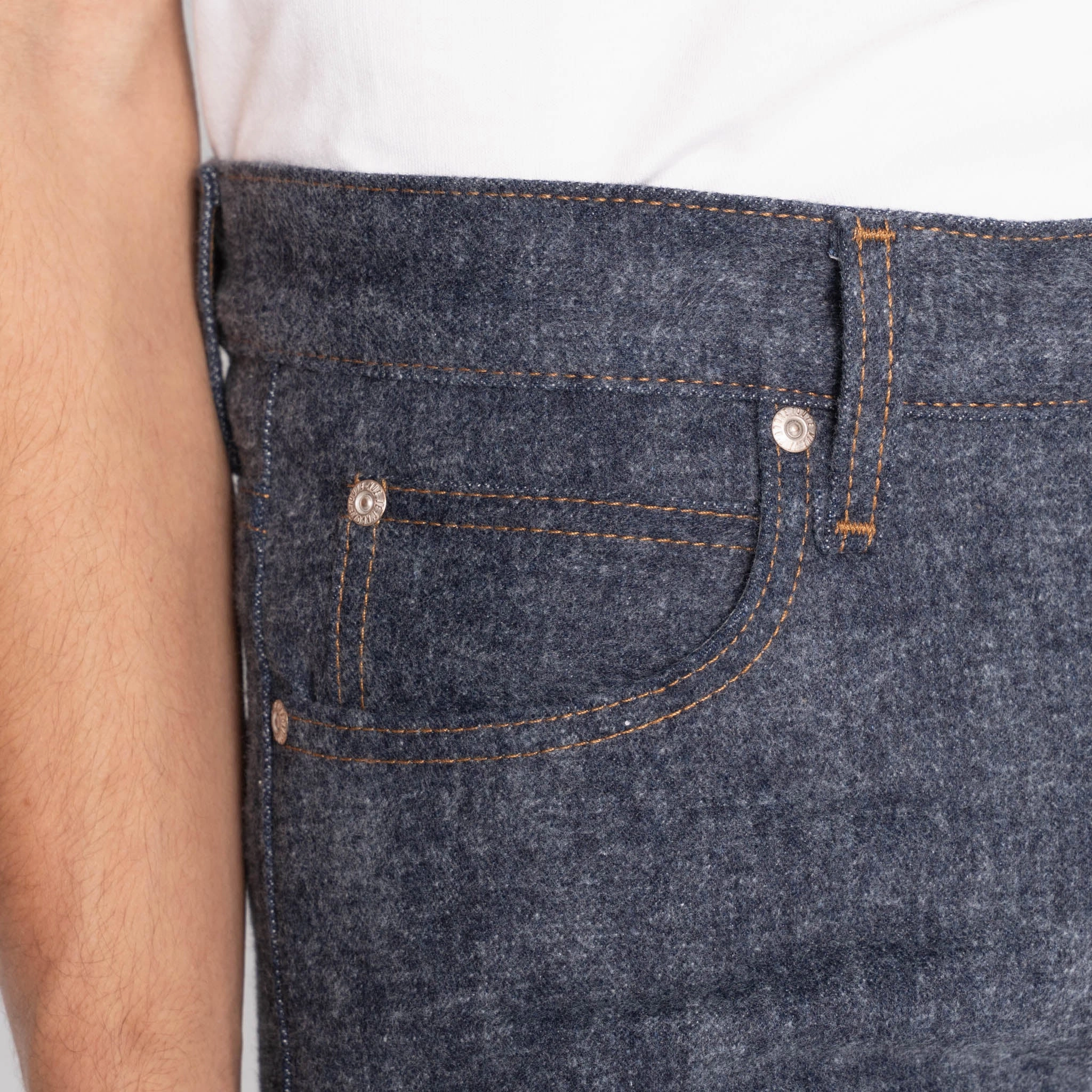 Super Guy - Max Brush Selvedge - Indigo Beach Day Versatile Soft Smart Basic