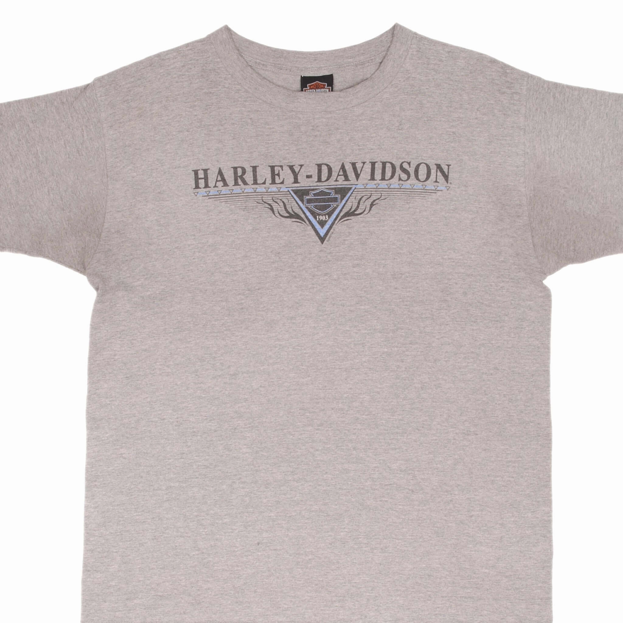 Casual Comfort Wear VINTAGE HARLEY DAVIDSON BARNETT EL PASO TEE SHIRT 2001 SIZE LARGE MADE IN USA
