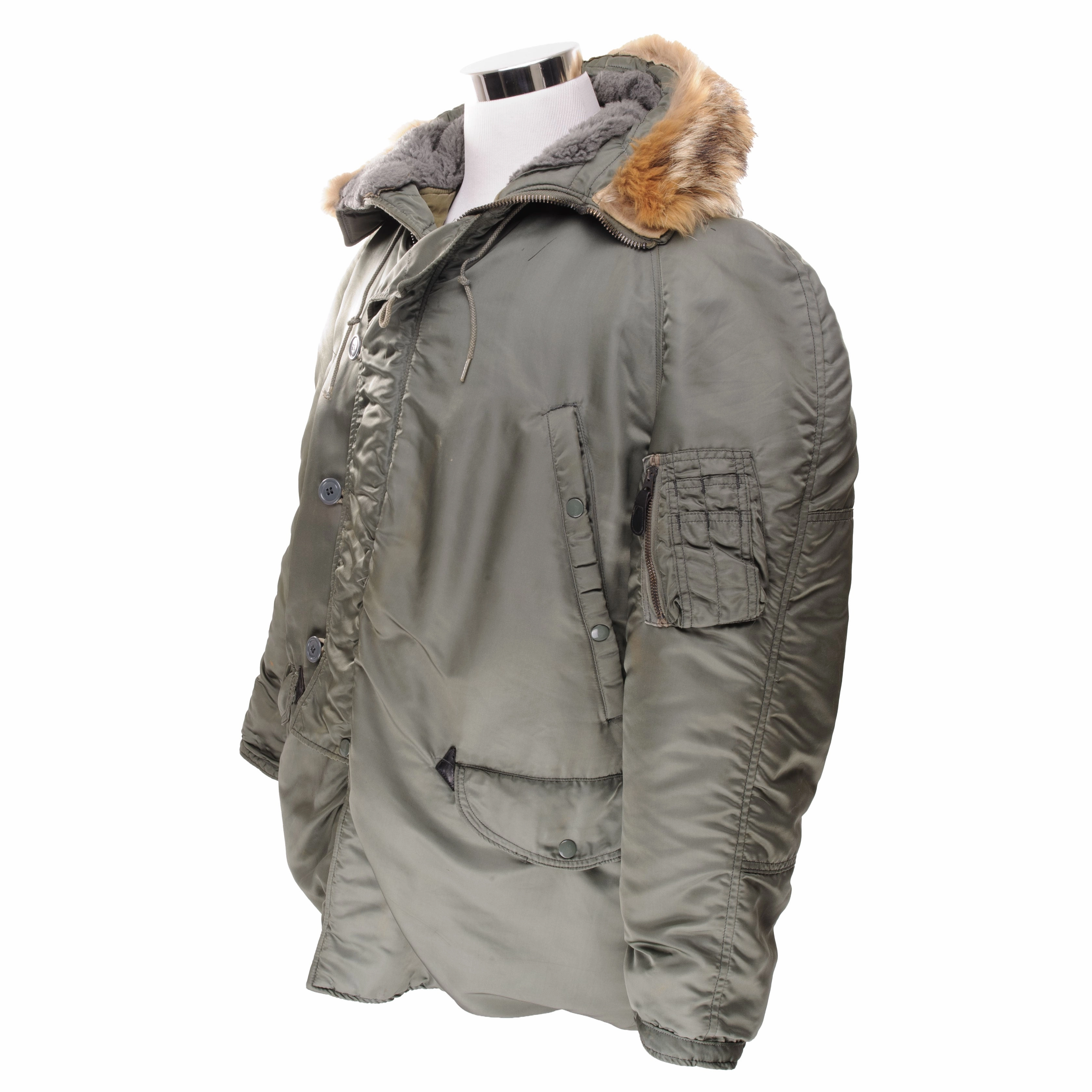 Timeless Piece Effortless Travel Wear VINTAGE USAF N-3B N3B FLIGHT PARKA 1960S VIETNAM WAR SIZE LARGE