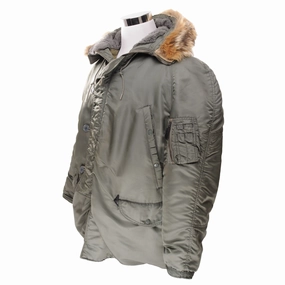 Timeless Piece Effortless Travel Wear VINTAGE USAF N-3B N3B FLIGHT PARKA 1960S VIETNAM WAR SIZE LARGE