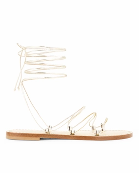 Open Finish Sporty Outdoor Sandals The Serengeti in Champagne