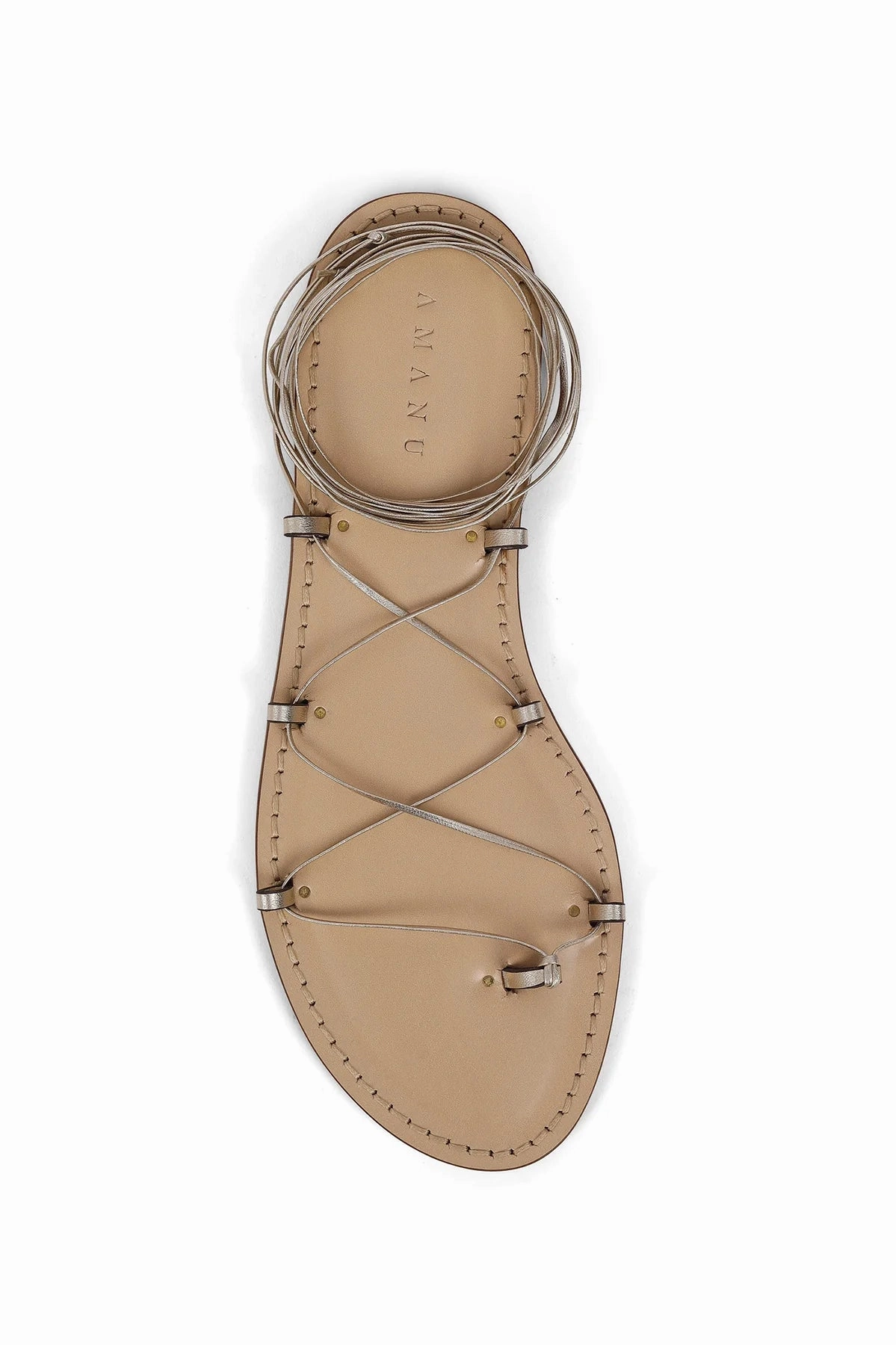 The Serengeti in Champagne Sandal Insoles