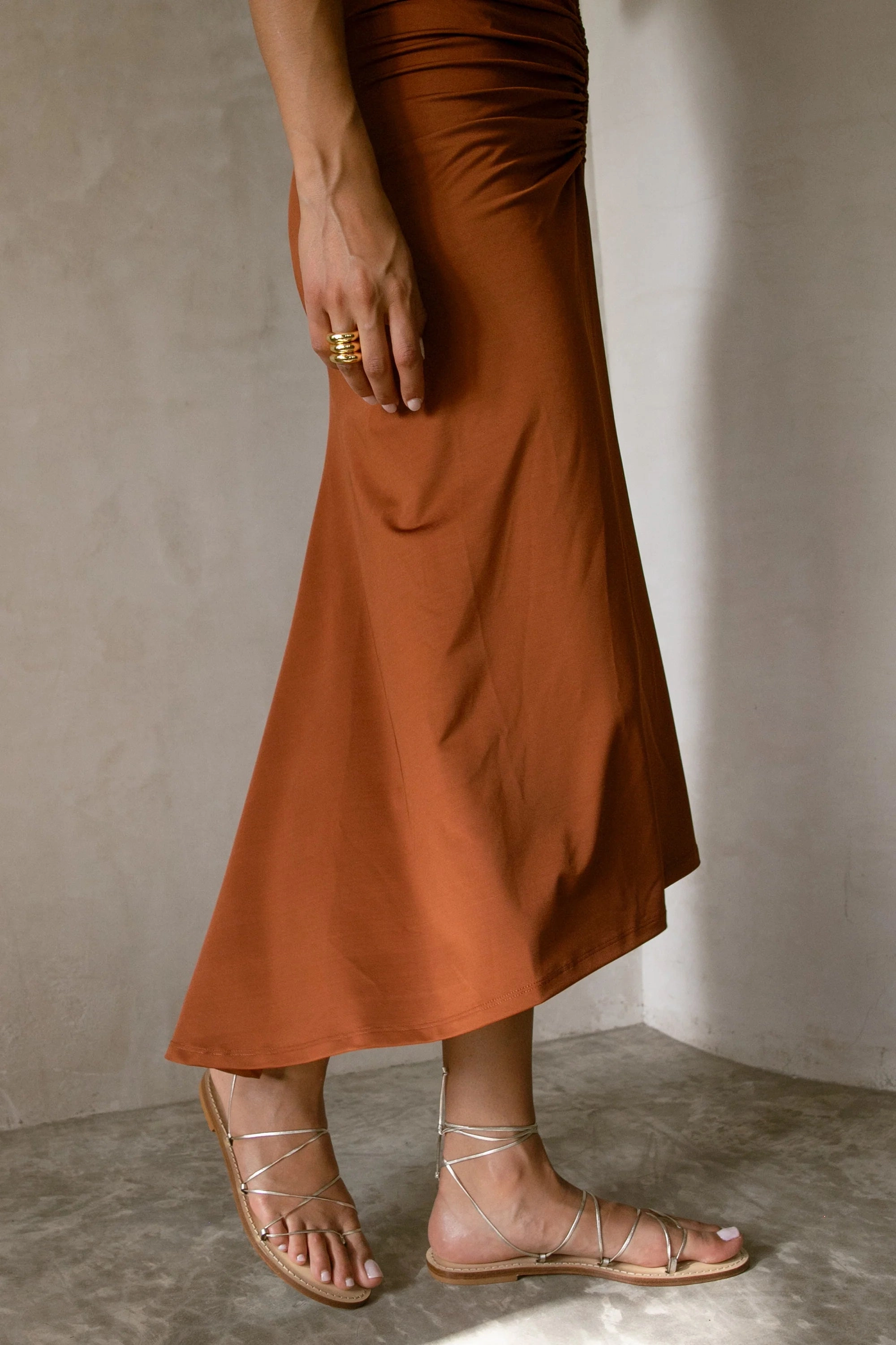 Block Heel Durable And Comfortable The Serengeti in Champagne