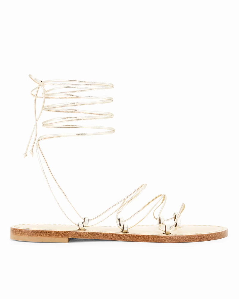 Open Finish Sporty Outdoor Sandals The Serengeti in Champagne