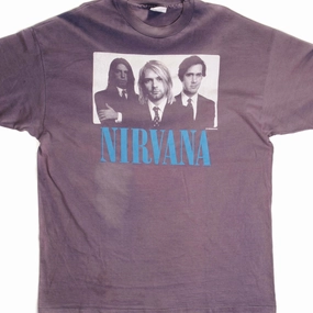 Teenager coolness VINTAGE NIRVANA TEE SHIRT 1993 SIZE XL MADE IN USA