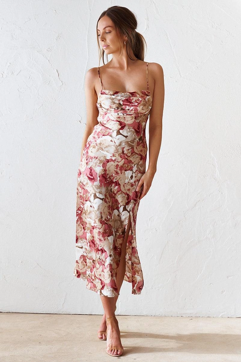 Leilani Midi Dress - Rose Summer-Season