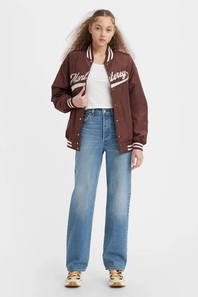 High-End Style Ribcage Floor Length Jean