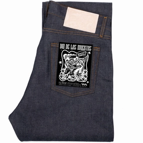 True Guy - Dia De Los Muertos Selvedge - Indigo Comfortable Tailoring