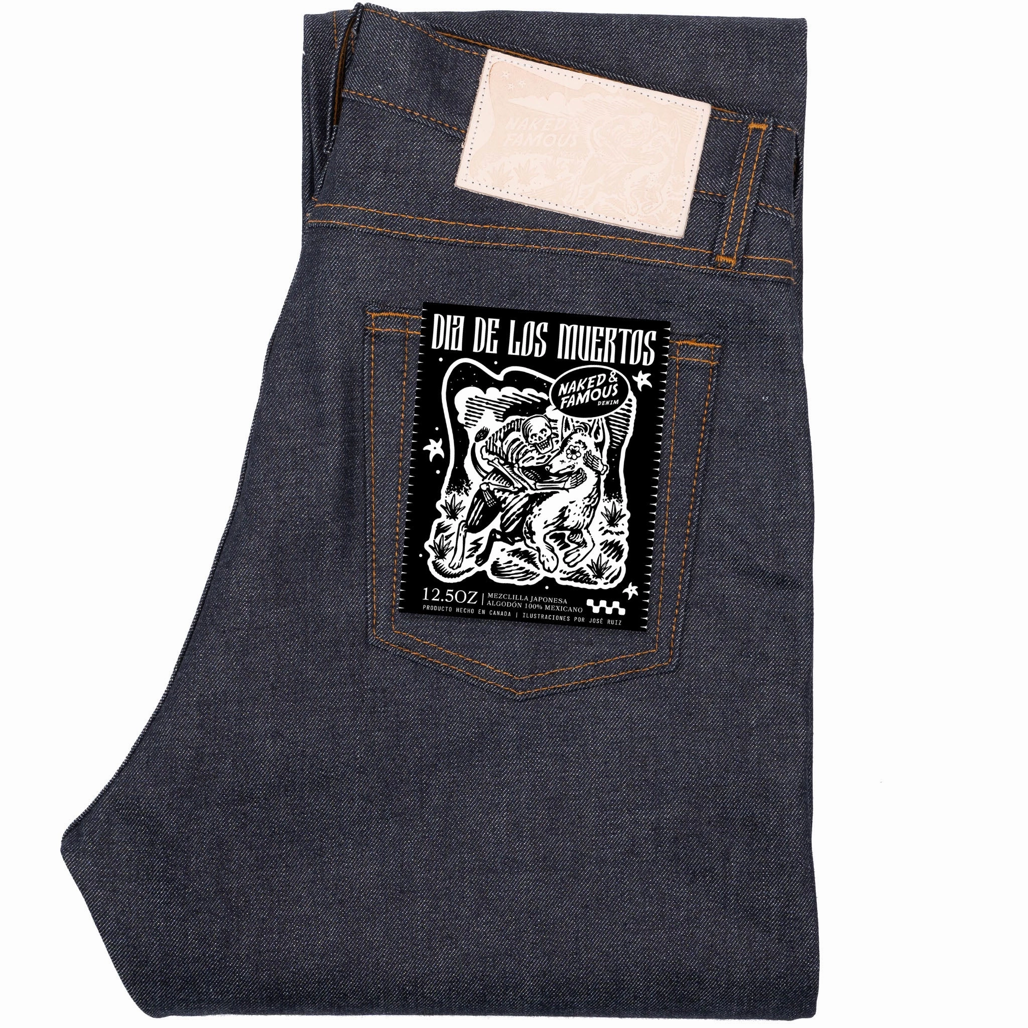 True Guy - Dia De Los Muertos Selvedge - Indigo Comfortable Tailoring