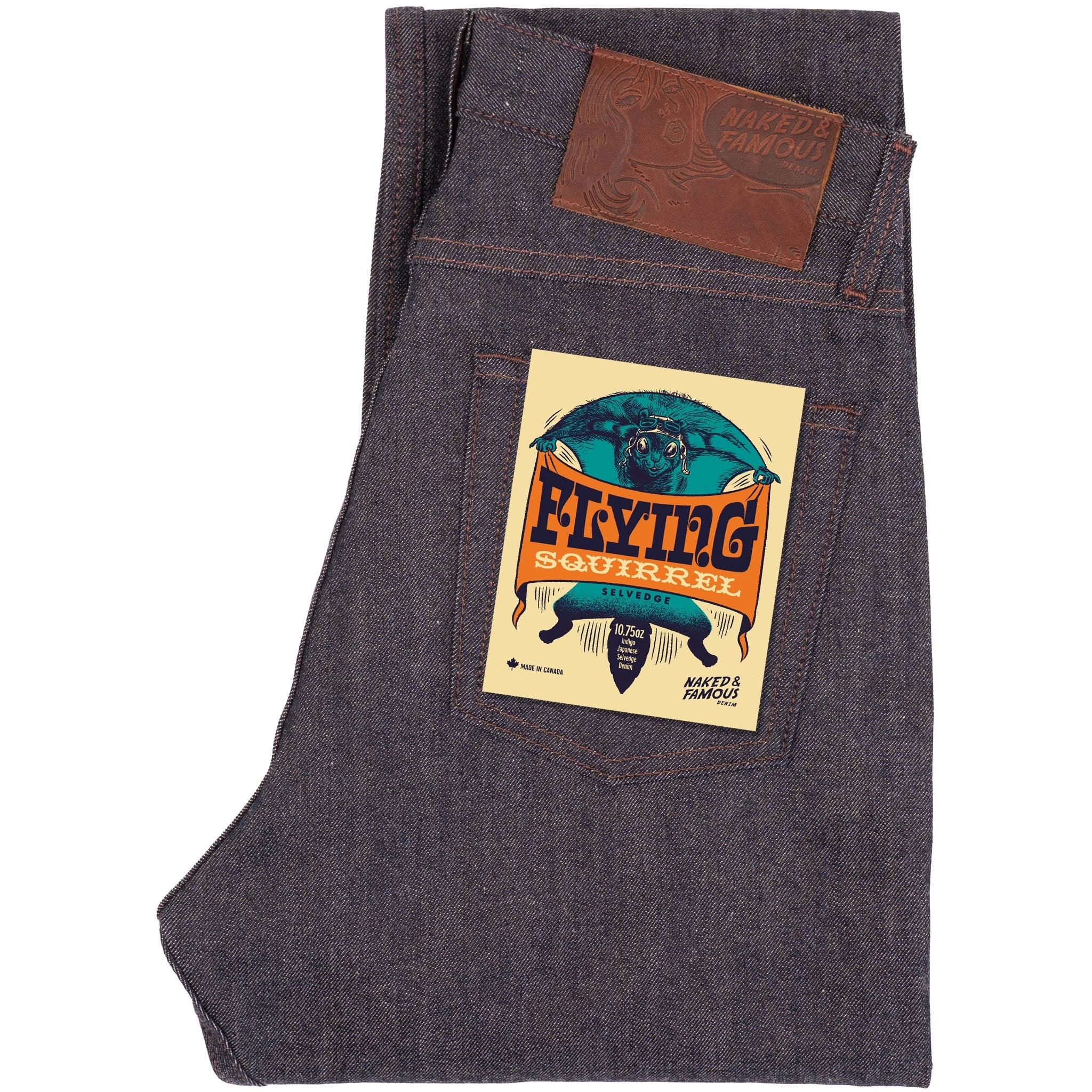 True Guy - Flying Squirrel Selvedge - Indigo Casual Element All weather