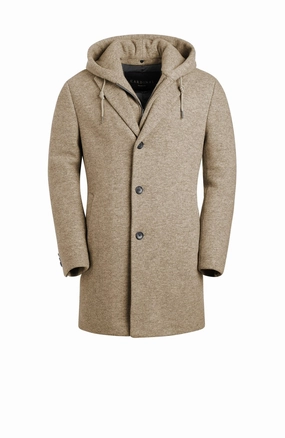 TYSON OATMEAL TOPCOAT WITH PRIMALOFT INSULATION Multi pockets