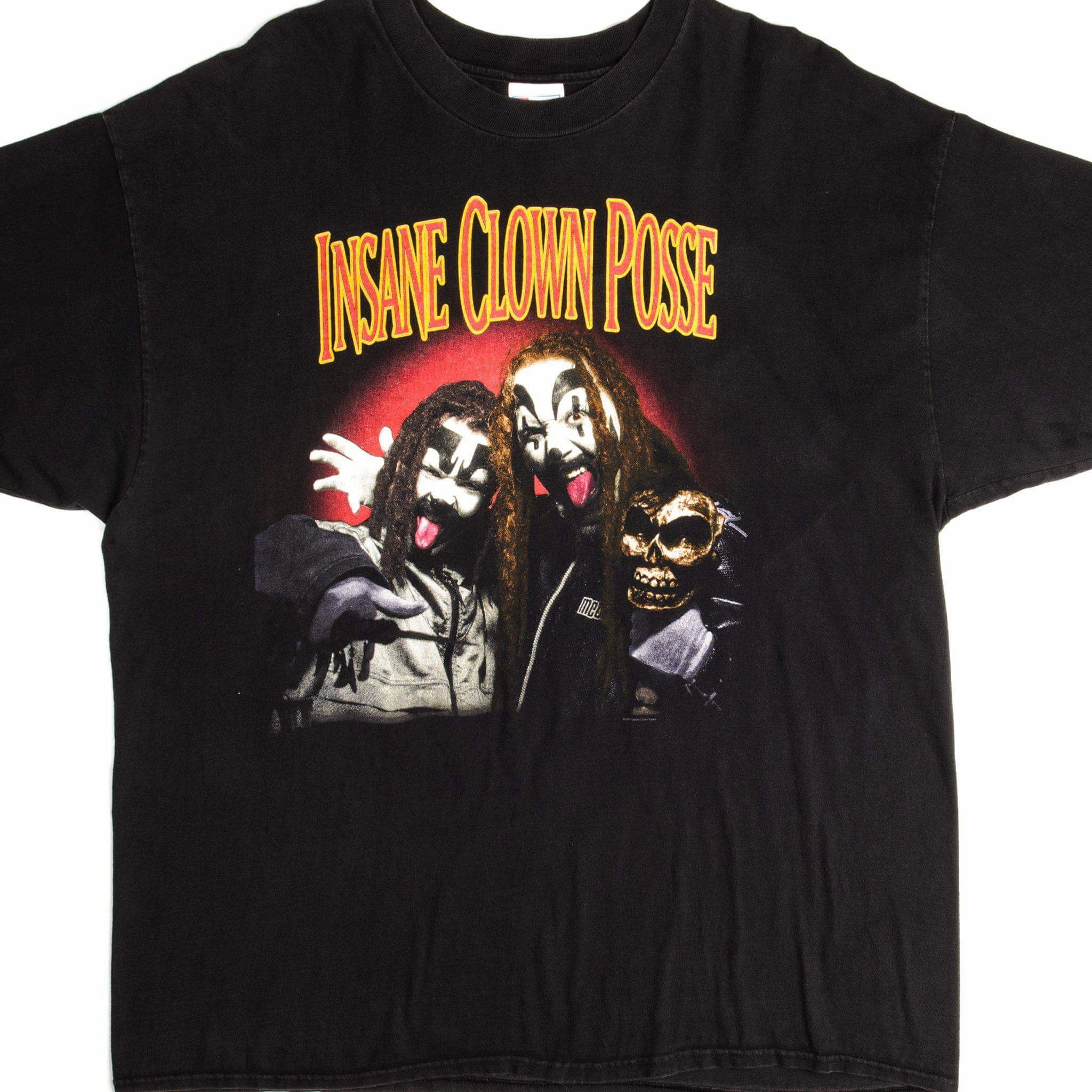 Plus size clothing ReinforcedShoulderPanels VINTAGE INSANE CLOWN POSSE TEE SHIRT 1997 SIZE 2XL