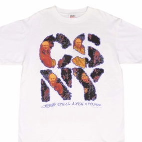 VINTAGE COSBY STILL NASH AND YOUNG TOUR 2000 TEE SHIRT SIZE LARGE Holiday Trend