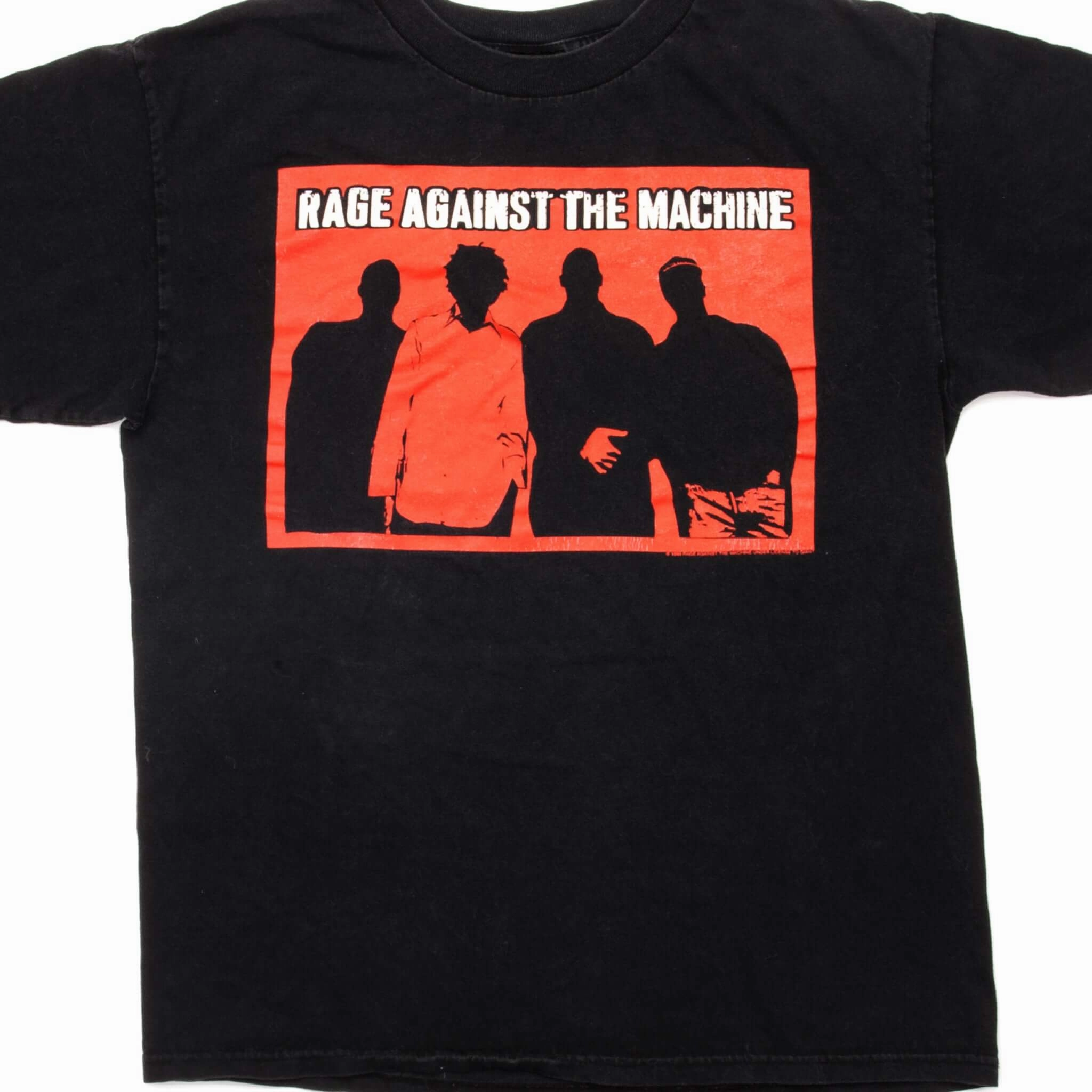 VINTAGE RAGE AGAINST THE MACHINE TEE SHIRT 1999 SIZE MEDIUM Light Fit Anti Shrinkage Treatment