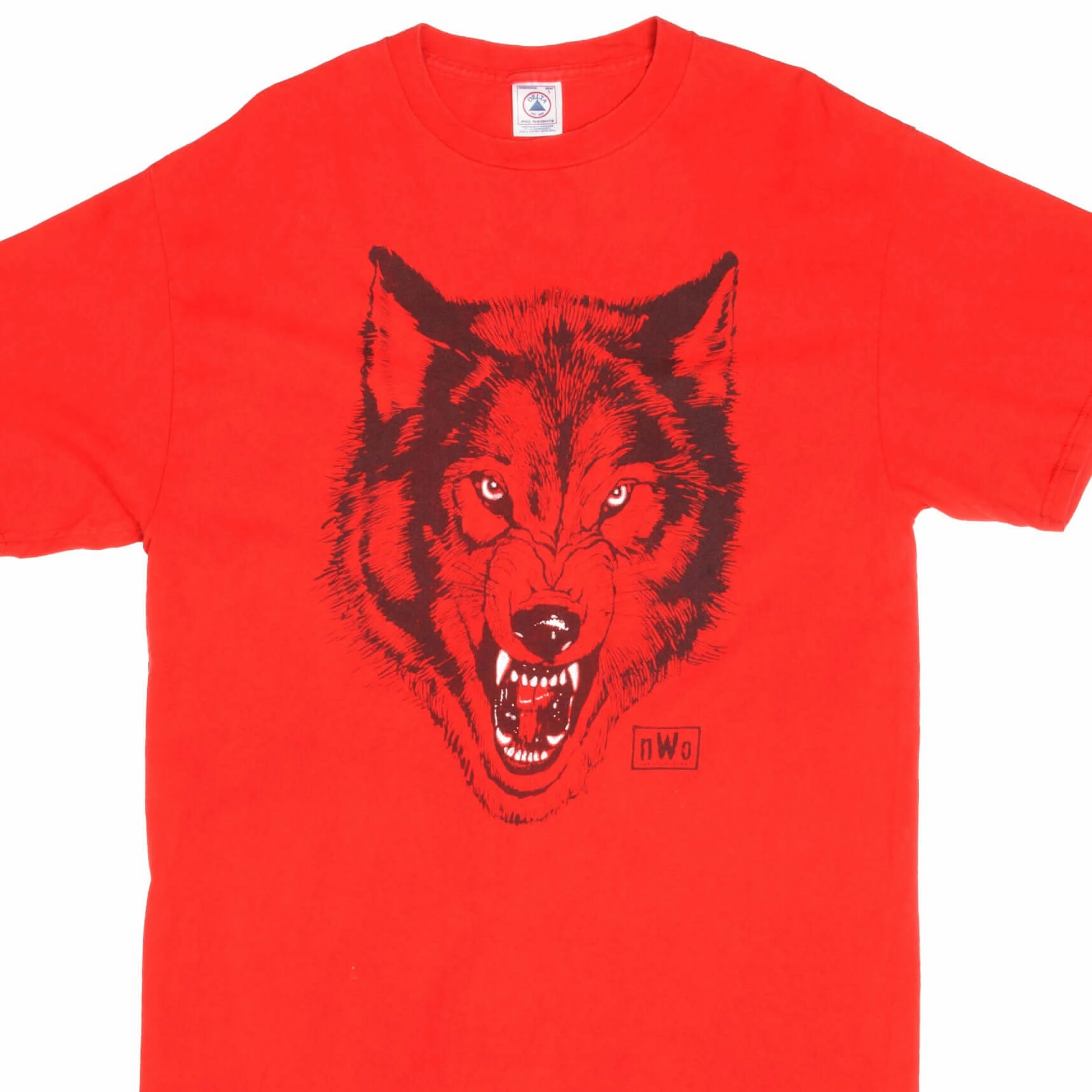 VINTAGE WCW NWO WOLF WRESTLING TEE SHIRT 1990S SIZE LARGE harmonious Sleek Design