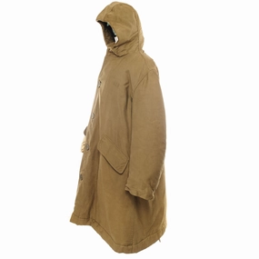 USN US NAVY N-1 N1 DECK JACKET 1945 WW2 SIZE 42 Flexible Hood Design