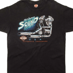 VINTAGE HARLEY DAVIDSON TEE SHIRT 1996 SIZE XL MADE IN USA Breathable Wearable Vibrant Colors