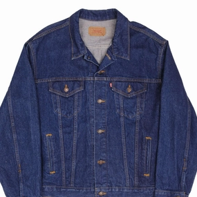 birthday celebration Sustainable VINTAGE LEVIS TYPE 3 DENIM JACKET 4 POCKETS 1980S SIZE 50 MADE IN USA