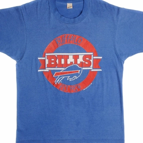 VINTAGE NFL BUFFALO BILLS TEE SHIRT 1989 SIZE MEDIUM MADE IN USA No-Fuss Design Daily Favorite